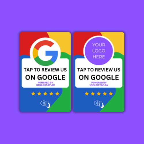 Google Review NXTAP Card