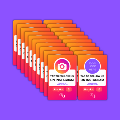 Instagram Follower NXTAP Card