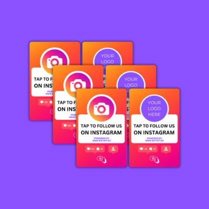 Instagram Follower NXTAP Card