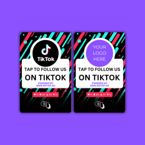 TikTok Follower NXTAP Card